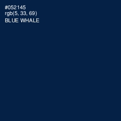 #052145 - Blue Whale Color Image